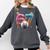 67 Baseball Ice Cream Drip Kids Youth Comfort Colors Sweatshirt Pepper