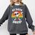 67 Days Of School Bruh Teacher Kids Dabbing Baseball Comfort Colors Sweatshirt Pepper