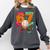 67 Ice Cream Drip Baseball Number 67 Player 67th Birthday Comfort Colors Sweatshirt Pepper