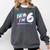 6th Birthday Boy Bro I'm 6 Year Old Baseball Ice Cream Drip Comfort Colors Sweatshirt Pepper 6th Birthday Boy Bro I'm 6 Year Old Baseball Ice Cream Drip Comfort Colors Sweatshirt Pepper