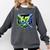 Awesome 67 Baseball Drip Effect Baseball 6-7 Meme Graphic Comfort Colors Sweatshirt Pepper