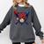 Baseball 10 Year Old Splash Drip 10th Birthday Boy Number 10 Comfort Colors Sweatshirt Pepper