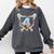 Baseball 4 Year Old Ice Cream Drip 4th Birthday Boy Number 4 Comfort Colors Sweatshirt Pepper