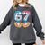 Baseball 67 Ice Cream Drip 67 Meme Player T-Shirt Comfort Colors Sweatshirt Pepper
