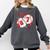 Baseball 67 Six Seven Gen Alpha Meme Valentine's Day Comfort Colors Sweatshirt Pepper