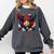 Baseball 8 Year Old Splash Drip 8th Birthday Boy Number 8 Comfort Colors Sweatshirt Pepper