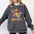 Baseball Banana Splatter Sports Kids Teens Comfort Colors Sweatshirt Pepper