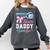 Baseball Or Bows Your Daddy Loves You Gender Reveal Matching Comfort Colors Sweatshirt Pepper