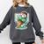Baseball Boys Ice Cream Drip Baseball Boys Youth Mint Choco Comfort Colors Sweatshirt Pepper