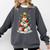 Baseball Christmas Tree Lights Santa Sport Player Lover Xmas Comfort Colors Sweatshirt Pepper Baseball Christmas Tree Lights Santa Sport Player Lover Xmas Comfort Colors Sweatshirt Pepper