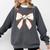 Baseball Coquette Bow Cute Baseball Game Comfort Colors Sweatshirt Pepper Baseball Coquette Bow Cute Baseball Game Comfort Colors Sweatshirt Pepper
