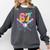Baseball Drip 67 Six Seven Number 67 Player 67th Birthday Comfort Colors Sweatshirt Pepper