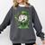 Baseball Drip For Boys Ice Cream Drip Youth St Patricks Day Comfort Colors Sweatshirt Pepper