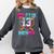 Baseball Drip Bruh It's My 13th Birthday Boy Ice Cream Drip Comfort Colors Sweatshirt Pepper