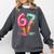 Baseball Drip Ice Cream 67 Comfort Colors Sweatshirt Pepper Baseball Drip Ice Cream 67 Comfort Colors Sweatshirt Pepper