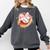Baseball Drip Ice Cream Coquette Pink Bow Baseball Player Comfort Colors Sweatshirt Pepper