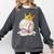 Baseball Drip Ice Cream Crown Melt Graphic Comfort Colors Sweatshirt Pepper