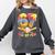 Baseball Drip Ice Cream Number 67 Player Lifestyle Comfort Colors Sweatshirt Pepper