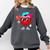 Baseball Drip Ice Cream Valentines Day Baseball Sport Boys Comfort Colors Sweatshirt Pepper