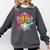 Baseball Drip Jersey Number 99 For Players & 99th Birthday Comfort Colors Sweatshirt Pepper