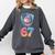 Baseball Drip Number 67 Player 67th Birthday Ice Cream 67 Comfort Colors Sweatshirt Pepper
