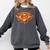 Baseball Dripping Waffle Field Comfort Colors Sweatshirt Pepper Baseball Dripping Waffle Field Comfort Colors Sweatshirt Pepper