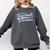 Baseball Grandma Graphic Comfort Colors Sweatshirt Pepper