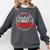 Baseball Great Grandma Of A Baseball Player Great Grandma Comfort Colors Sweatshirt Pepper