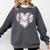 Baseball Heart Love Game Sports Fan Game Day Comfort Colors Sweatshirt Pepper