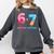 Baseball Ice Cream Drip 67 Official Teenager 13th Birthday Comfort Colors Sweatshirt Pepper Baseball Ice Cream Drip 67 Official Teenager 13th Birthday Comfort Colors Sweatshirt Pepper