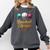 Baseball Lifestyle Drip Comfort Colors Sweatshirt Pepper