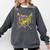 Baseball Mardi Gras Home Plate Ice Cream Drip Carnival Mask Comfort Colors Sweatshirt Pepper Baseball Mardi Gras Home Plate Ice Cream Drip Carnival Mask Comfort Colors Sweatshirt Pepper