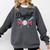 Baseball Mom – Proud Dugout Supporter Comfort Colors Sweatshirt Pepper