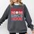 Baseball Mom Since 2008 Comfort Colors Sweatshirt Pepper