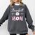 Baseball Mom Birthday Sport Baseball Sport Matching Family Comfort Colors Sweatshirt Pepper