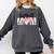 Baseball Mom Coquette Women Girls Baseball Mama Comfort Colors Sweatshirt Pepper Baseball Mom Coquette Women Girls Baseball Mama Comfort Colors Sweatshirt Pepper