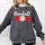 Baseball Mom Cute Letter Print Women Cute Mother's Day Comfort Colors Sweatshirt Pepper