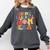 In My Baseball Mom Era Cute Mommy Groovy Comfort Colors Sweatshirt Pepper