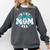 Baseball Mom Era Game Day Women's Comfort Colors Sweatshirt Pepper