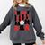 In My Baseball Mom Era Groovy Mom Comfort Colors Sweatshirt Pepper
