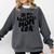 In My Baseball Mom Era Groovy Comfort Colors Sweatshirt Pepper