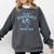 In My Baseball Mom Era Retro Game Day Mama Groovy Season Comfort Colors Sweatshirt Pepper
