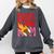 Baseball Mom Game Day Trendy Pink Leopard Mama Comfort Colors Sweatshirt Pepper