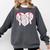 Baseball Mom Heart Comfort Colors Sweatshirt Pepper Baseball Mom Heart Comfort Colors Sweatshirt Pepper