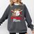 Baseball Mom Leopard Heart Mother's Day Girls Comfort Colors Sweatshirt Pepper Baseball Mom Leopard Heart Mother's Day Girls Comfort Colors Sweatshirt Pepper