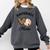 Baseball Mom Leopard Heart Baseball Player Kids Comfort Colors Sweatshirt Pepper