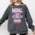 Baseball Mom Loud & Proud Since 1980 Comfort Colors Sweatshirt Pepper