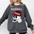 Baseball Mom Skull Sports Skeleton Comfort Colors Sweatshirt Pepper Baseball Mom Skull Sports Skeleton Comfort Colors Sweatshirt Pepper