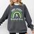 Baseball Mom St Patrick's Day Irish Shamrock Sports Comfort Colors Sweatshirt Pepper