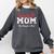 Baseball Mom The Struggle Is Real Premium Comfort Colors Sweatshirt Pepper